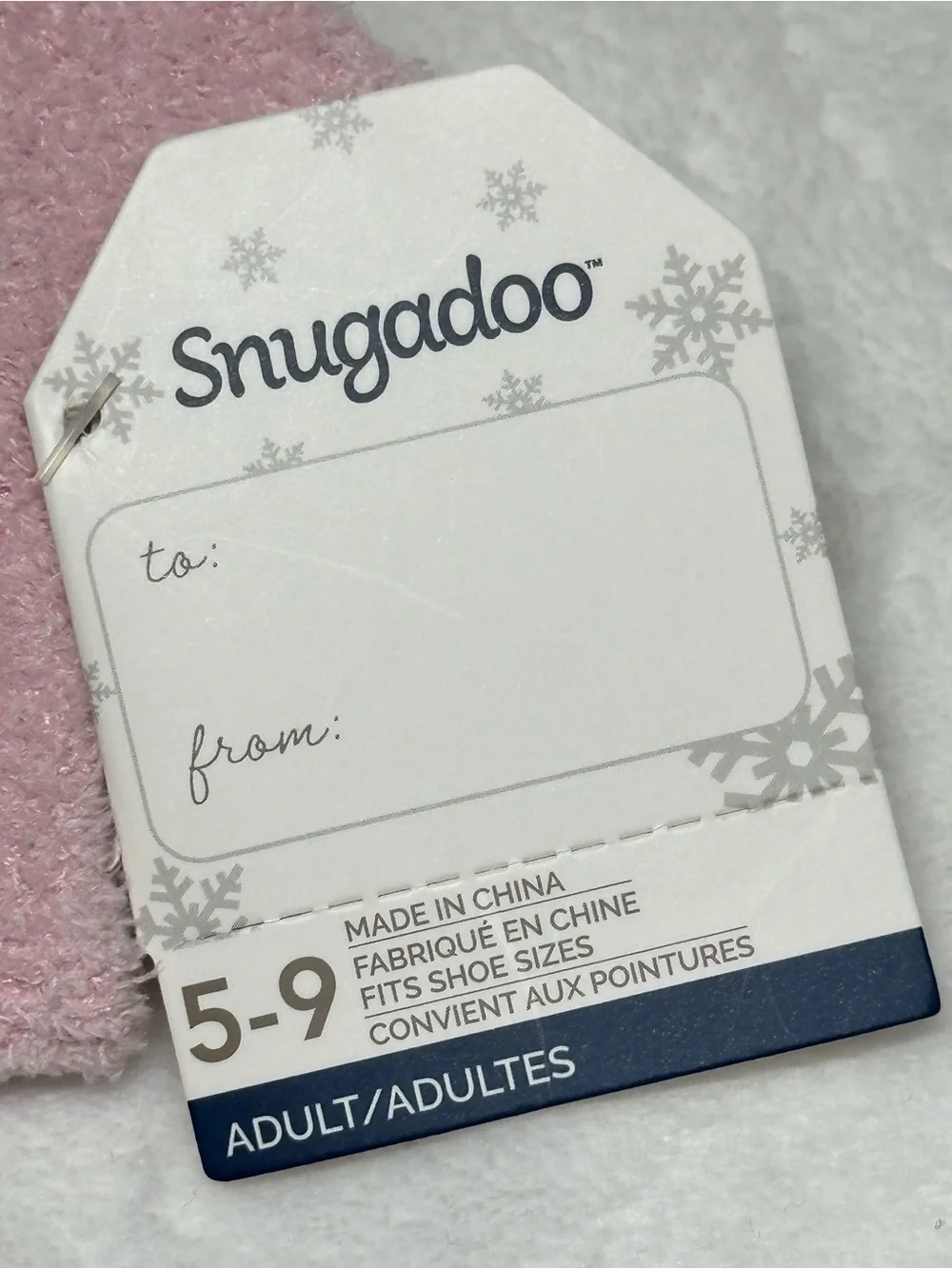 Snugadoo Pink Fuzzy Socks Cowboy Hat Smiley Face Retro Western Cozy